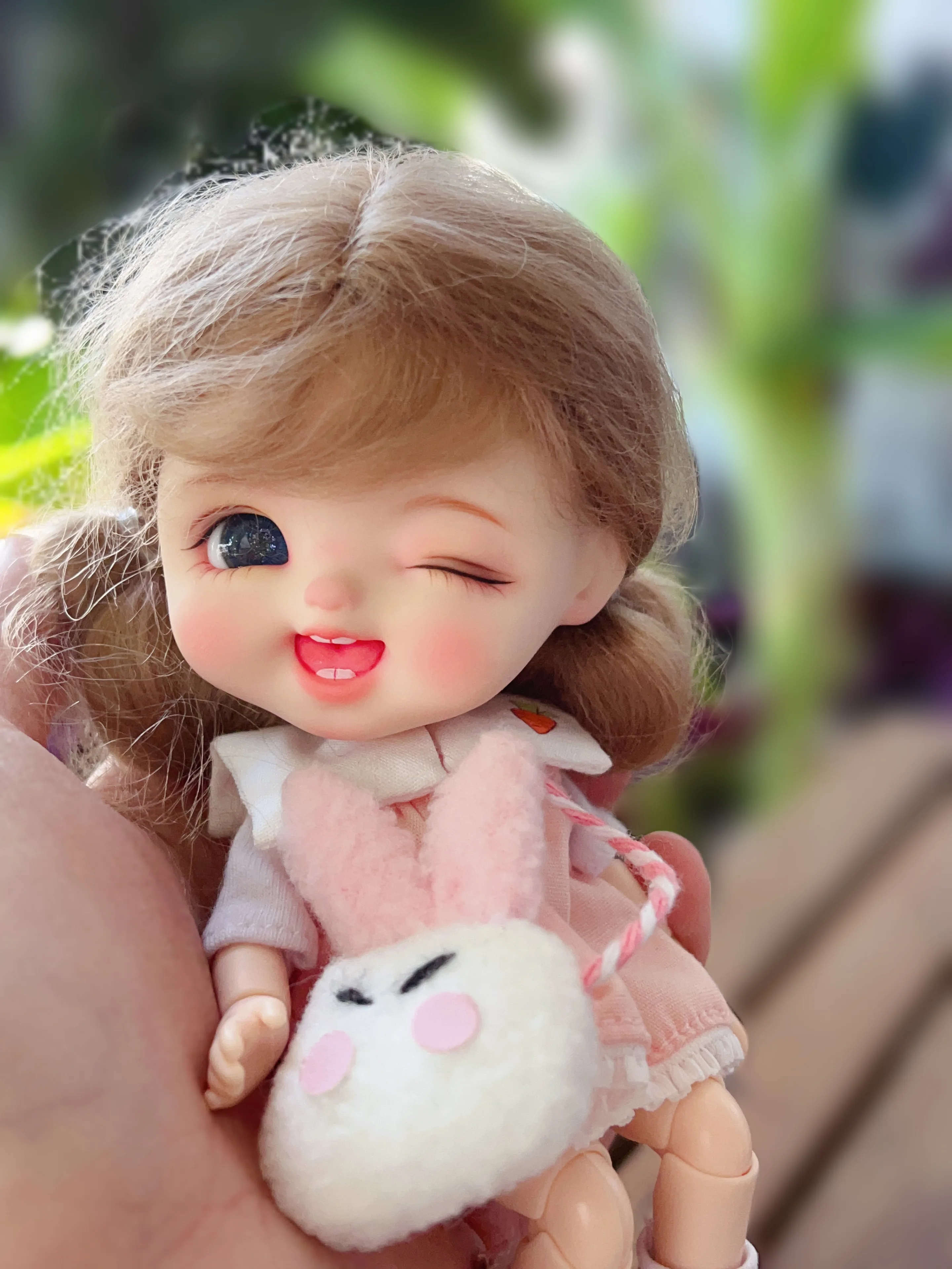 STODOLL макияж белая кожа winky Ob11PVC детская голова Оригинальное модное руководство