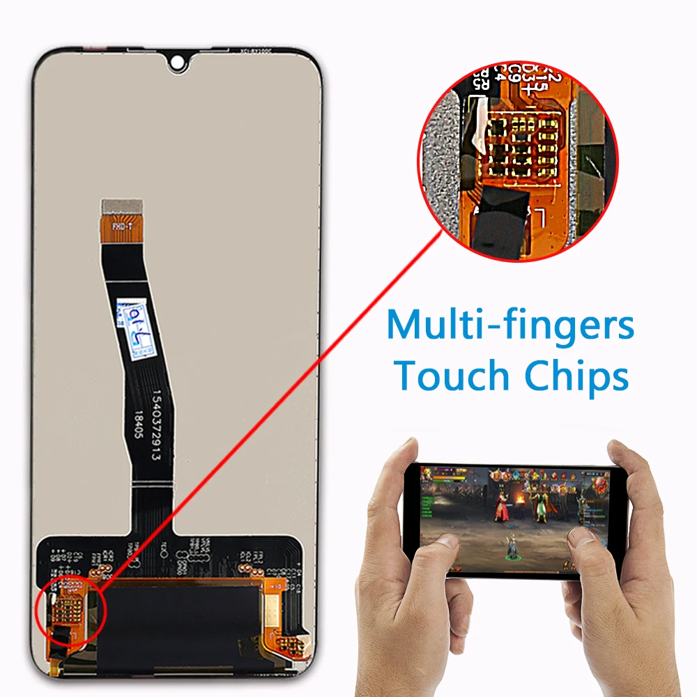 LCD Display For Huawei Honor 10 Lite Touch Screen 6.21 Inch Digitizer Assembly + Frame For Honor 10i LCD Replacement Parts