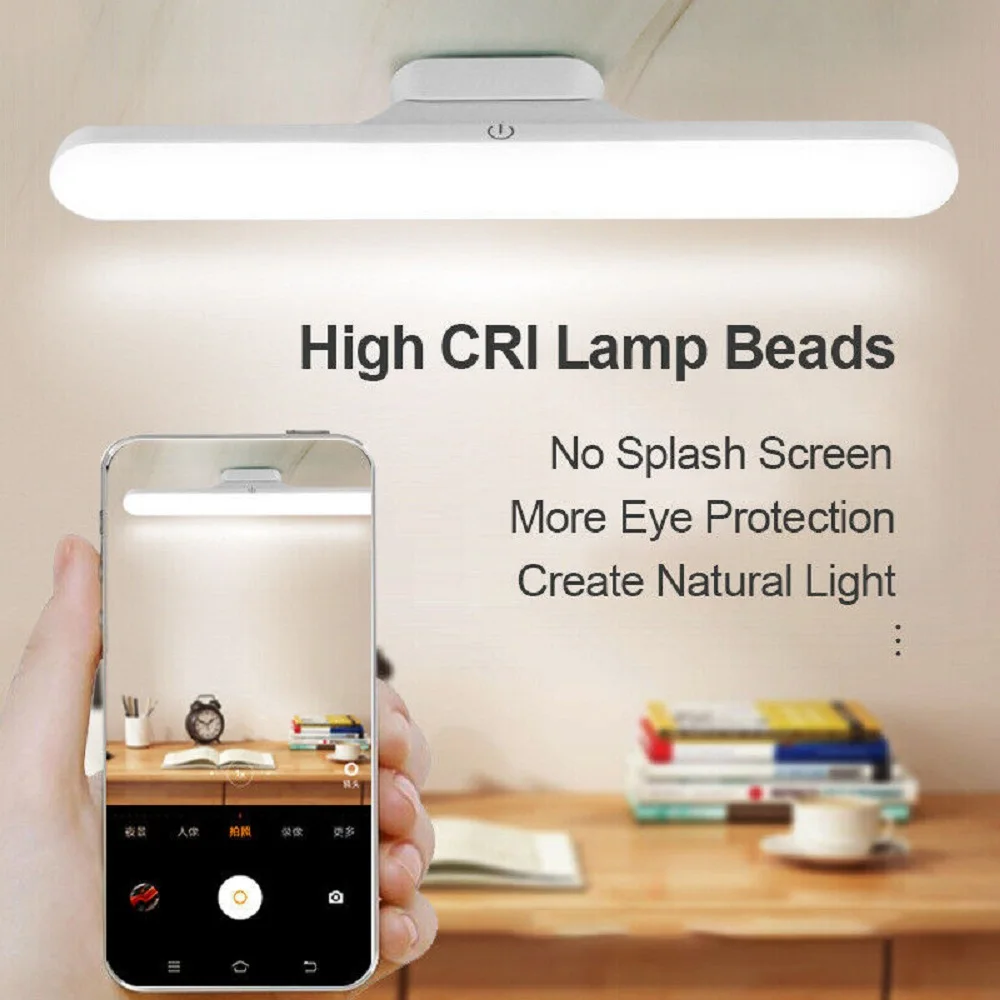 

1-4 Pack Kitchen Cabinets LED Night Light USB Rechargeable Wireless Touch Sensor Bedroom Room Closet LED Lighting Wall Lamp
