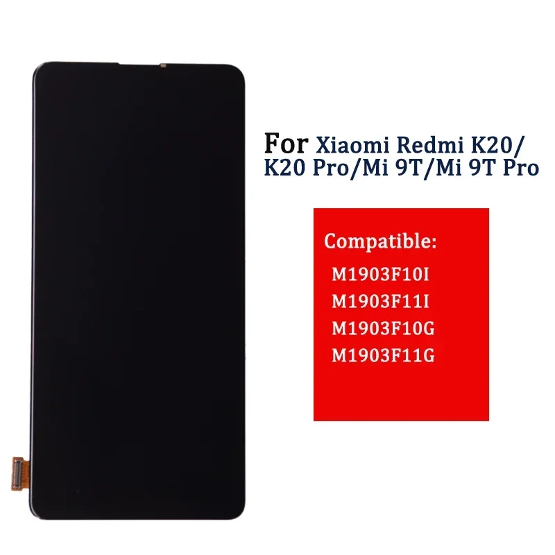 Display LCD Per Xiaomi Redmi K20/K20 PRO/Mi 9T/Mi 9T PRO - Schermo Sostituzione 6.39" Nero - Foto 5