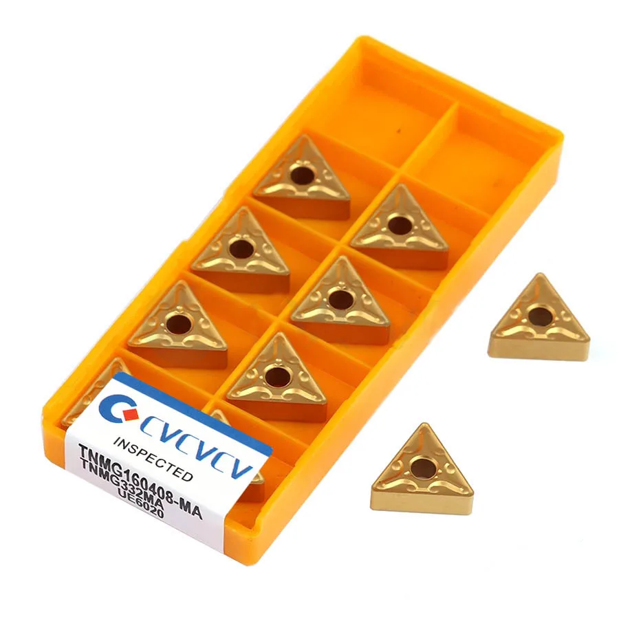 TNMG160408 MA VP15TF UE6020 US735 Carbide inserts External Turning Tool CNC Lathe turning inserts for stainless steel processing