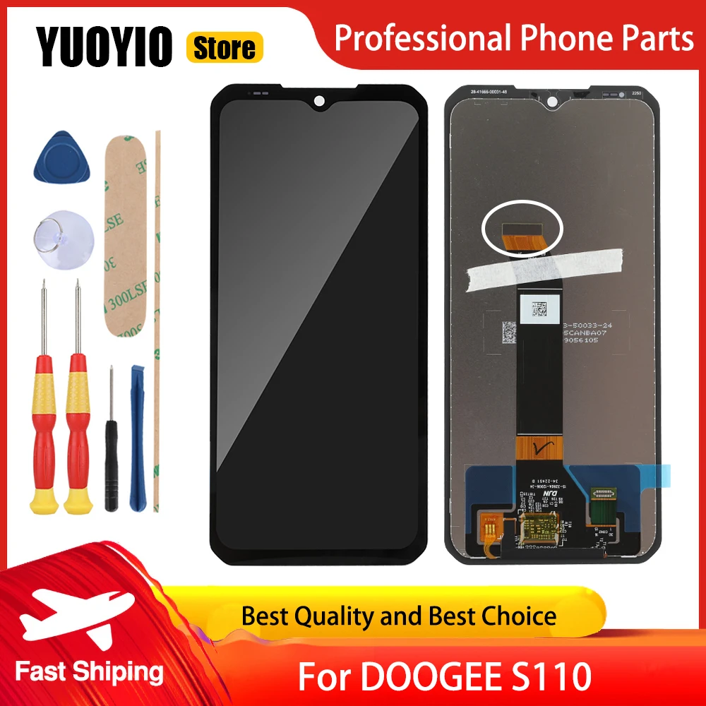 5.5 Per DOOGEE S41 / S41 Pro / S41T Display LCD E Touch Screen Sostuisce Sted Bene Per Doogee S41 MAX S41 Plus Schermo LCD  509