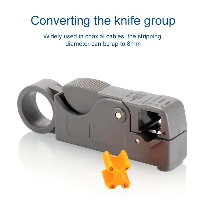 Automatic Stripping Pliers Wire Stripper Wire Coaxial Cable Cutter Tools Cable Stripper Pliers Decrustation Pliers