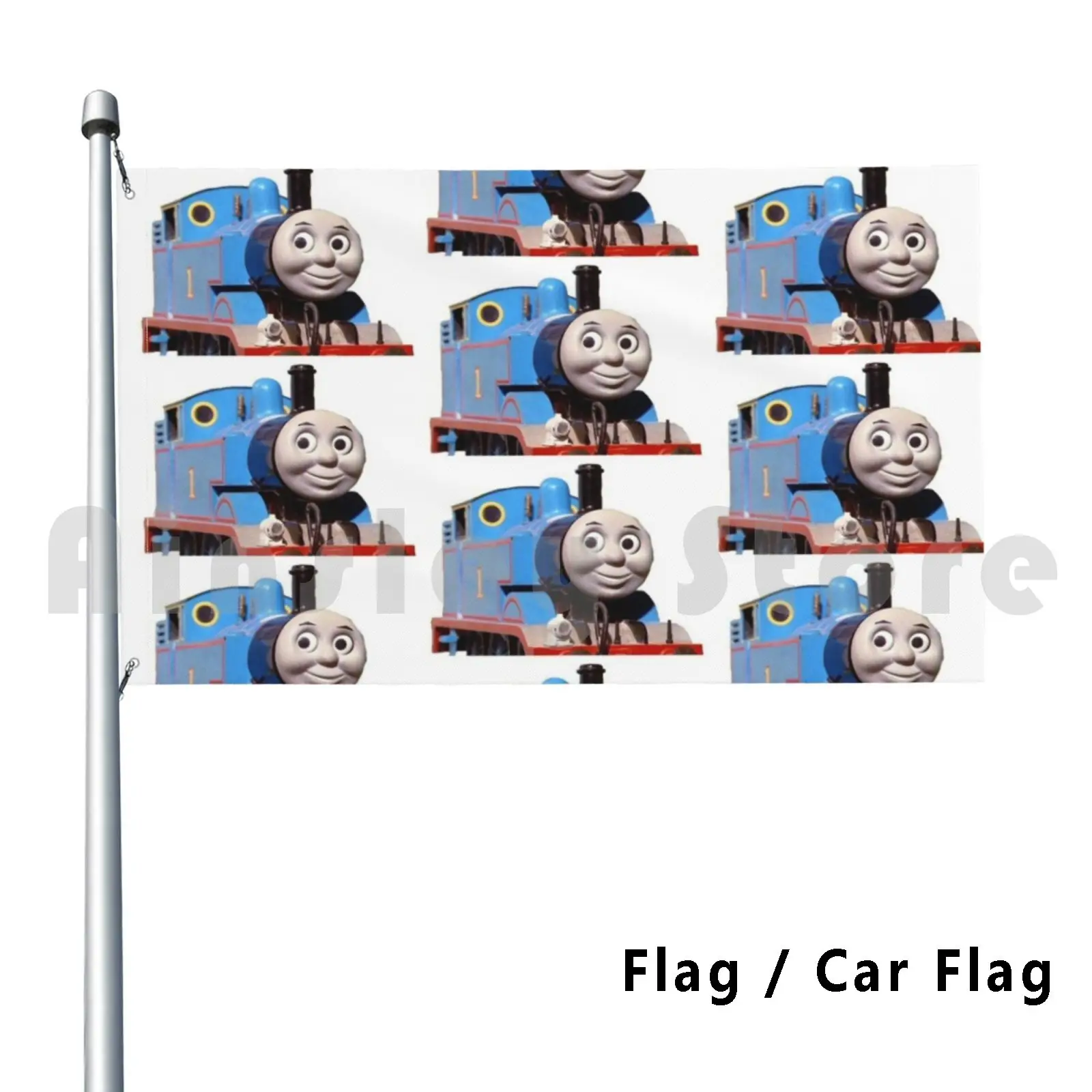 Thomas The Tank Engine (Originale) Flag Car Flag Funny Thomas The Tank Engine Thomas Train Trains Kids