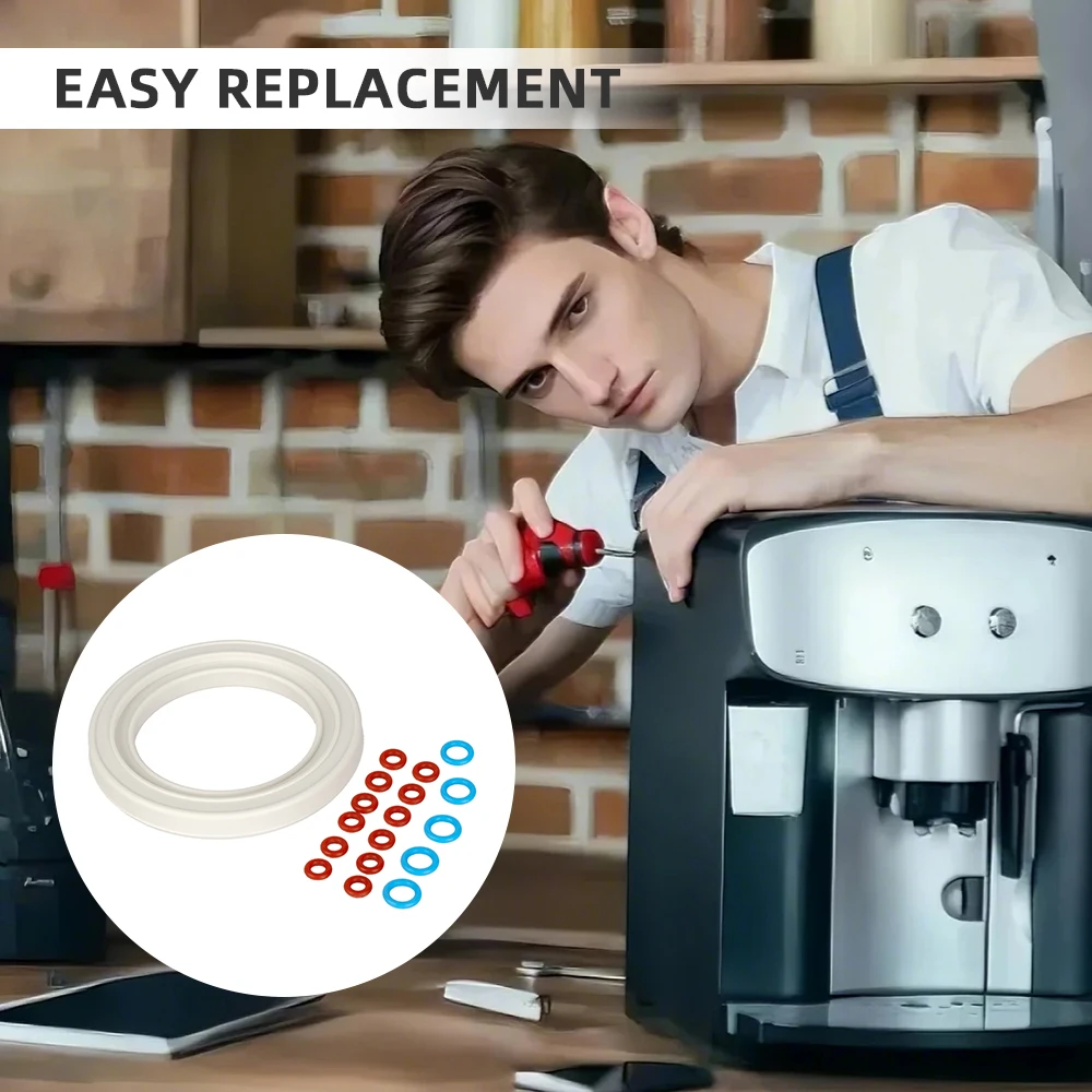 O-Ring Set Compatible With Breville Dual Boiler Coffee Machines 900 920 980 990 Silicone Seals For Hose Thermal And Steam Probes