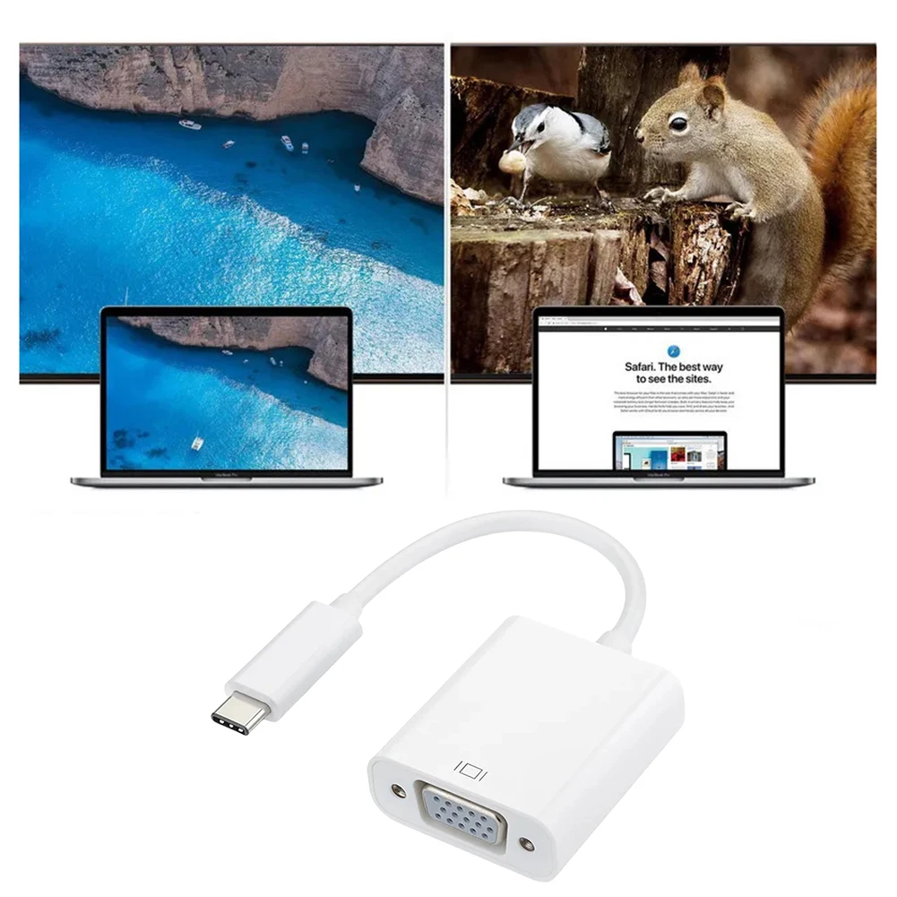 USB 3.1 USB C VGA  ̺ , ƺ 12 ġ ũҺ ȼ ̾ 950XL , 1080P FHD