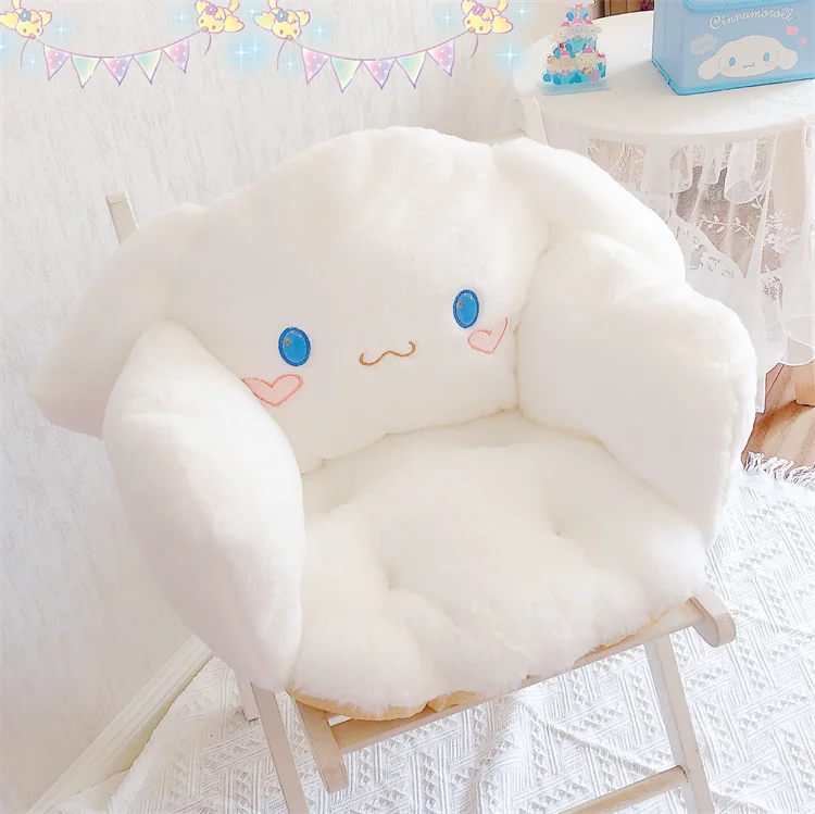 Kawaii Cinnamoroll Kuromi Thick Plush Seat Cushion  Seat Cushion Kawaii  Sanrio - Movies & Tv - Aliexpress