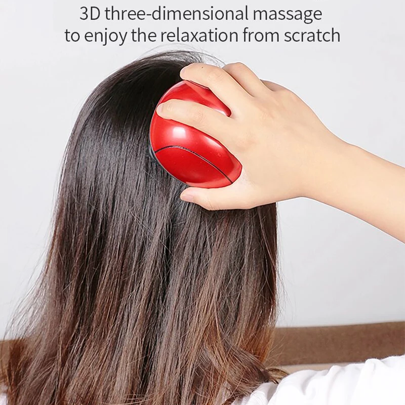 Kopf Massage mit Klauen Design Kopfhaut Massager entlasten Stress Funktion V7H2 