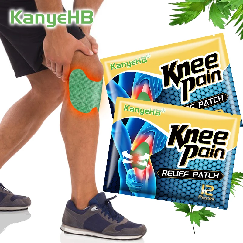 

24pcs=2bags Herbal Knee Pain Medical Plaster Wormwood Arthritis Patch Knee Joint Pain Relief Patch Synovitis Meniscus Pain A1346