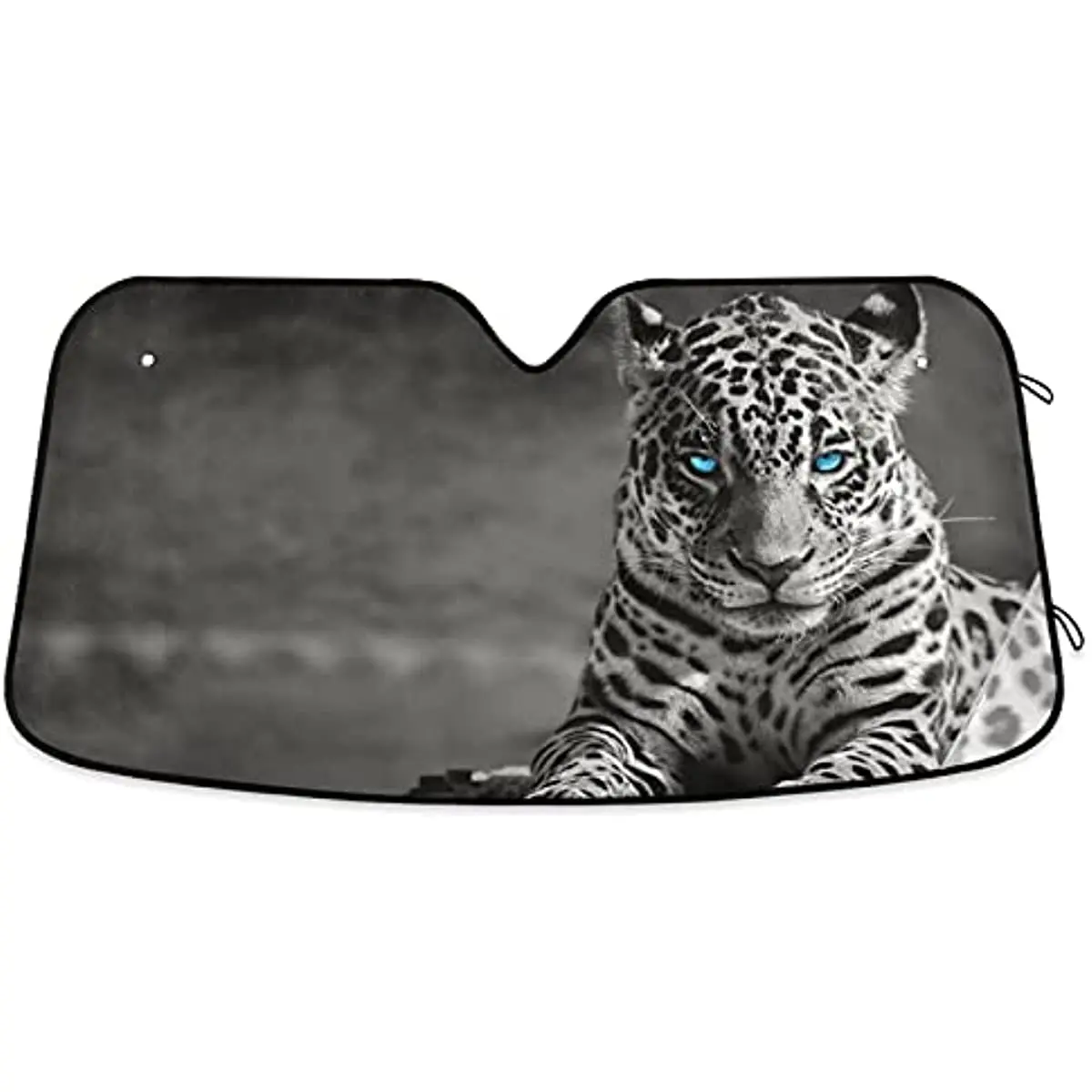 

GOODOLD Foldable Car Visor Sunshade Front Window Auto Windshield Sun Shade-Keep Vehicle Cool-55x27.6In, Jaguar