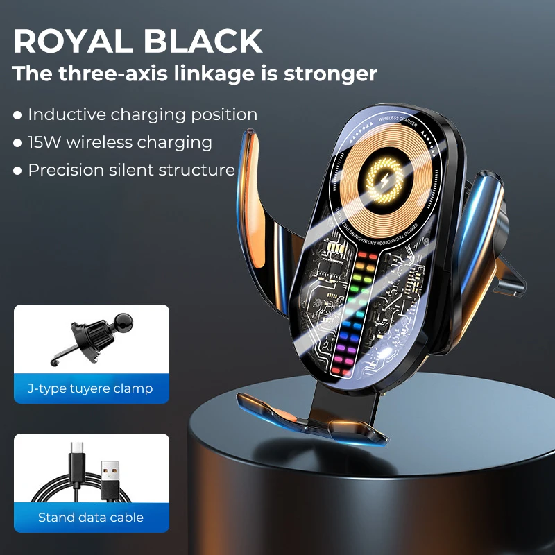 حامل جوال سيارة لاسلكي 66 واط