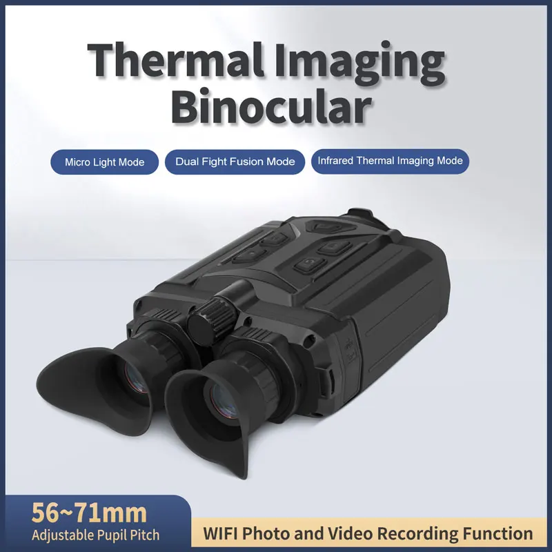 ThermalImagingBinocularHandheld3550MmLens32GTFCardDigital