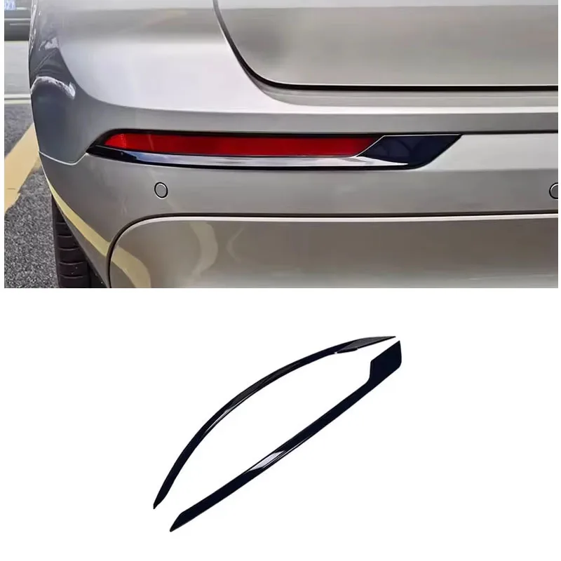 for Volvo XC90 2015-2019 car exterior accessories ABS rear fog light decoration, original car with chrome decoration is suitable