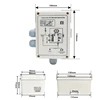 CE certified Bath Water Pump Control Panel Digital Controller Kits Water level Sensor Underwater light Control ForMassag Bathtub 3