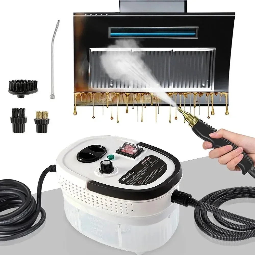 

High Temperature Steam Cleaner 2500W Household Appliance Kitchen Hood Car Cleaning Machine Acidproof Sterilization 110V 220V