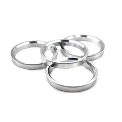 Universal Wheel Hub Center Rings Aluminum Alloy Centric Hub Ring OD 67.1 66.1 to ID 66.1 66.45 66.6 60.1 64.1 56.6 74.1-67.1 etc
