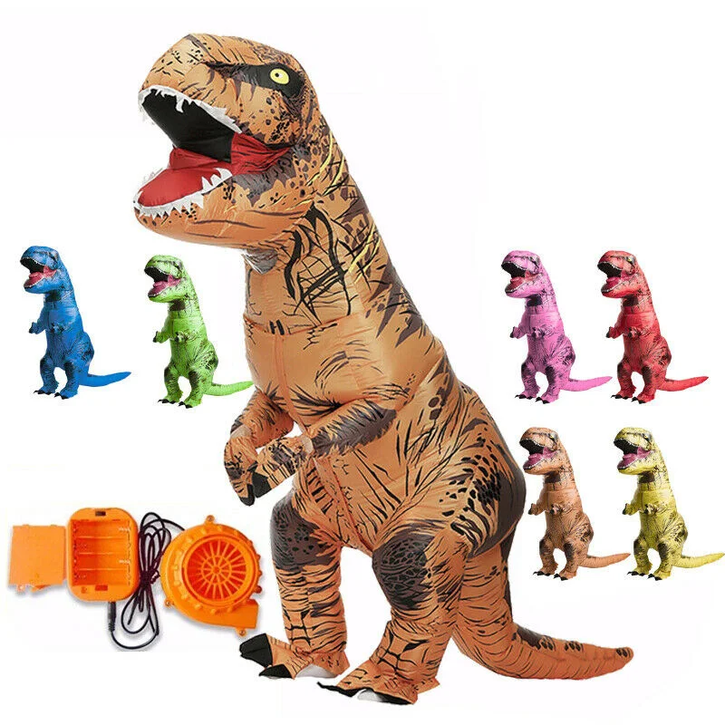 Disguise Jurassic World Kids Inflatable T-Rex Costume