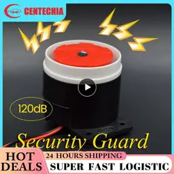 130db Wired Mini Sound Alarm Siren Horn for Alarm System DC5v 9V 12V 20 Pieces/lot