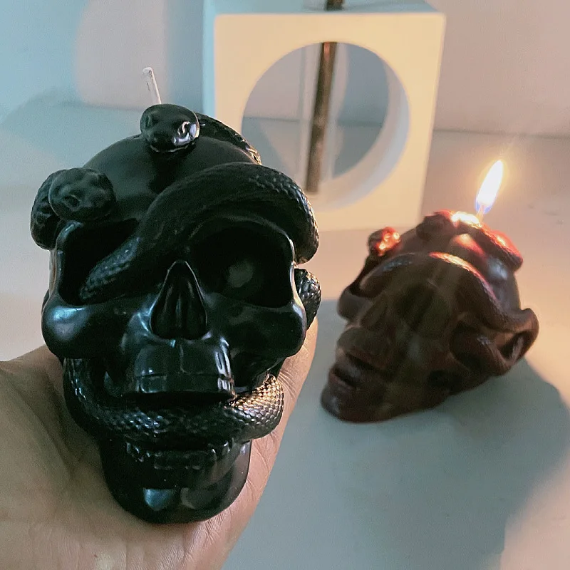 Swaying Snake Skull48℃Low Temperature Sexy Candle Xiaohongshu Hot Anti-ScaldSMWax Drip Flirting Supplies