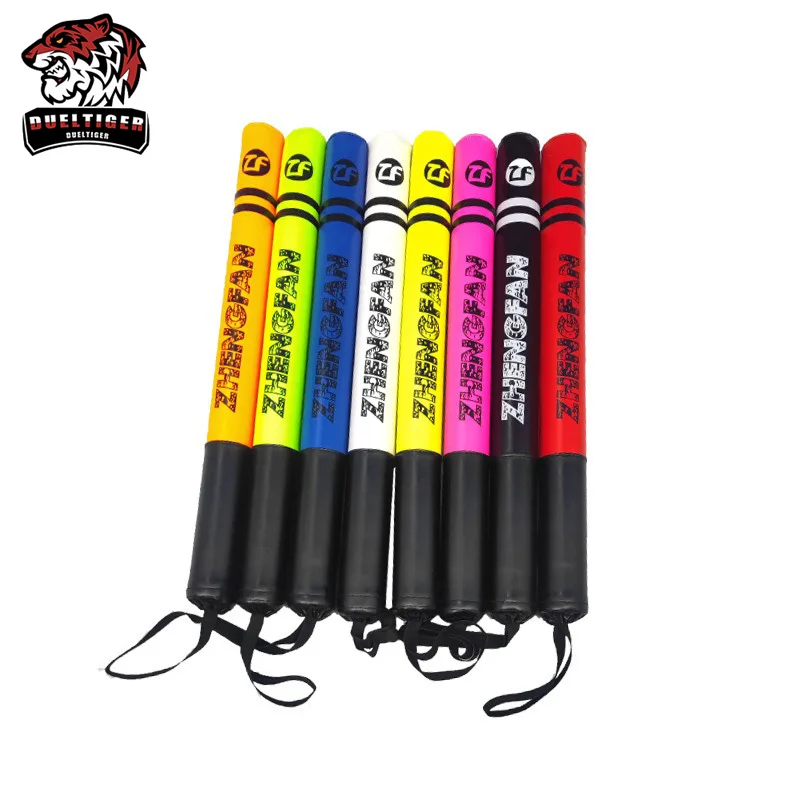 Boxing Training Stick Fighting Speed Target PU Leather Kicking Practice Pad Focus Sticks Kickboxing Training Equipment Taekwondo kick pad wooden martial arts stick