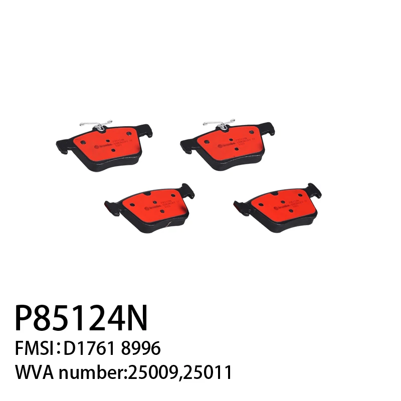 

ORIGINAL Brake Pads P85124N D1761 8996 Suitable For Audi SEAT SKODA VW OEM 3Q0698451 3TD698451 5Q0698451 JZW698601BB etc