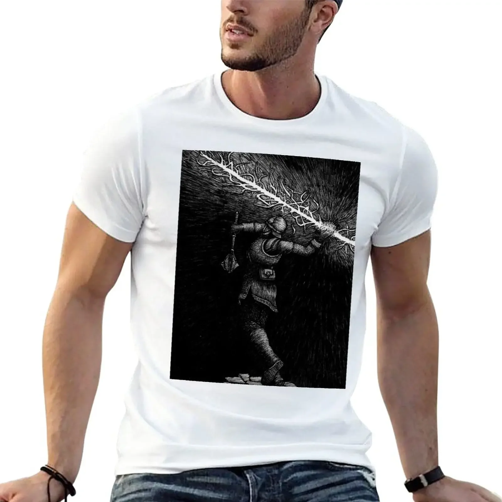 

FAITH BUILDS - WHITE T-Shirt sports fans new edition quick drying mens plain t shirts