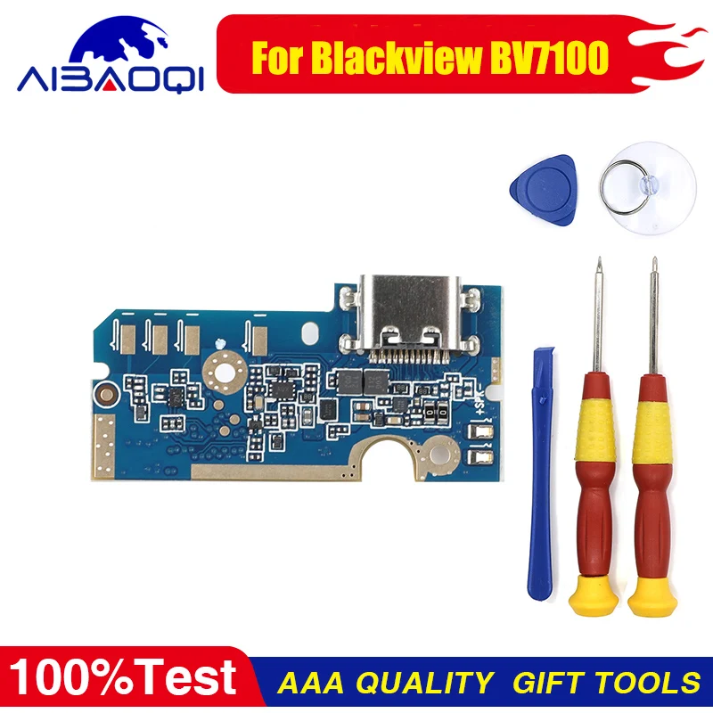 

Usb Plug Charge Board for Blackview BV7100 Mobile Phone Flex Cables Charging Module Phone USB Port Perfect Parts