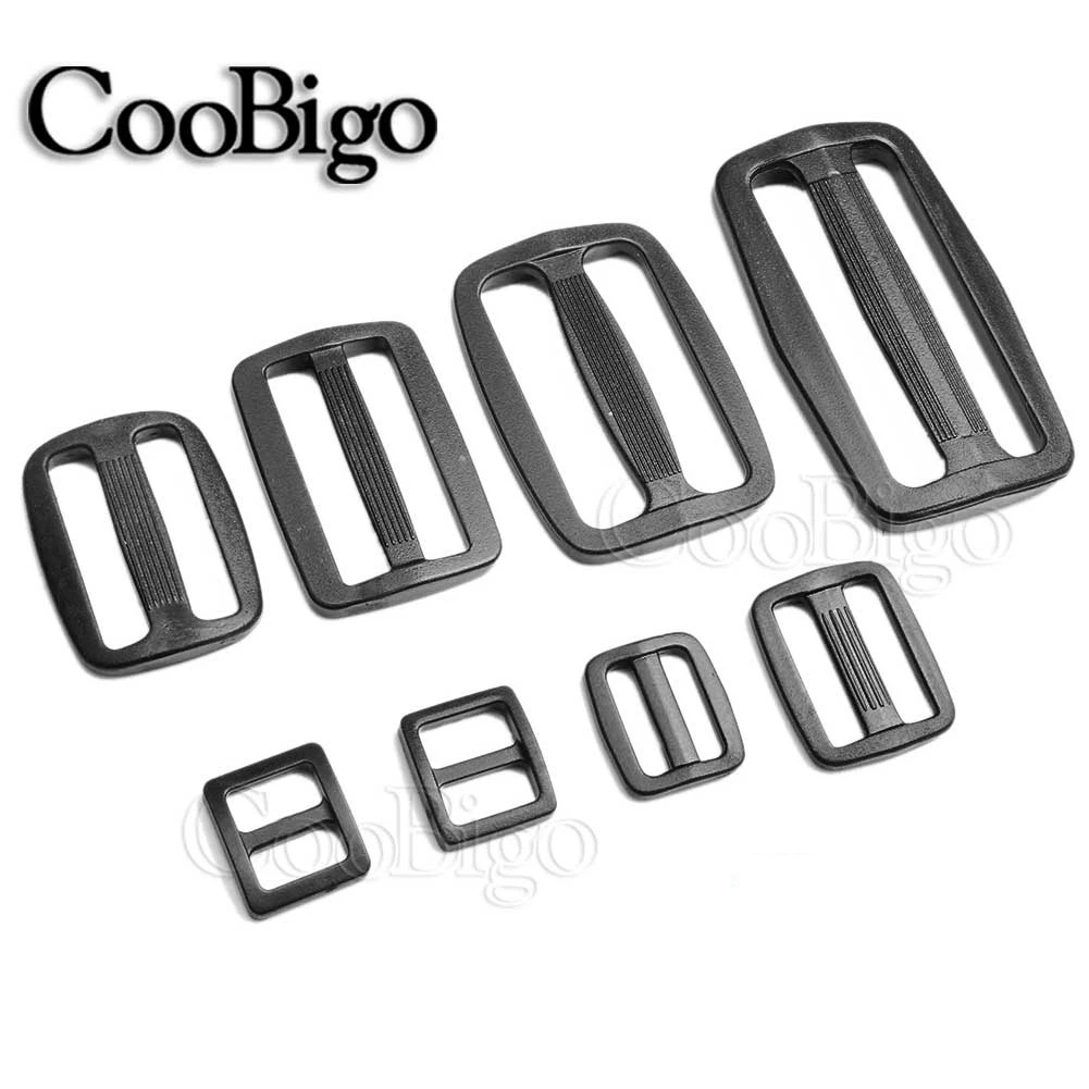 Scaletta di plastica Slider lucchetto regolabile fibbie di ricambio in