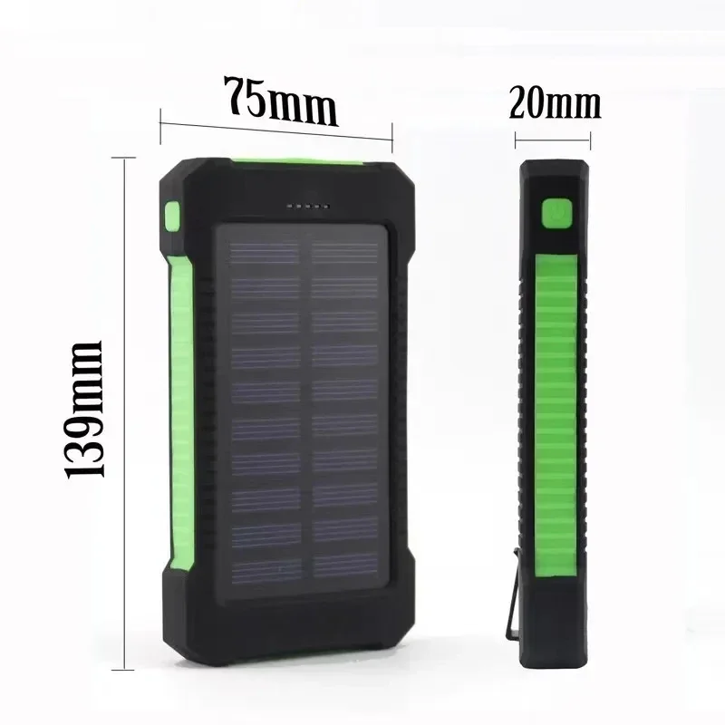 200000mAh Solar Power Bank 5