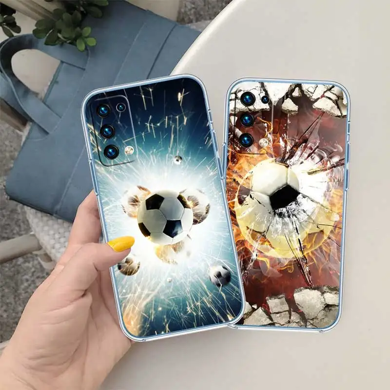 Sleek Football Soccer-Themed Phone Case