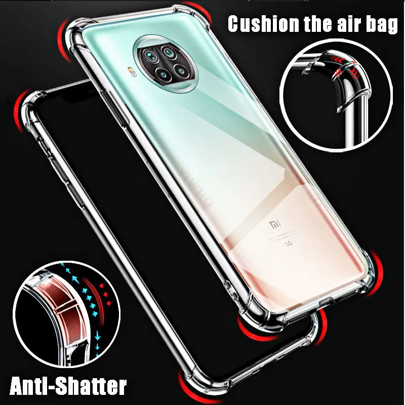 Crystal Clear Shockproof TPU Phone Case