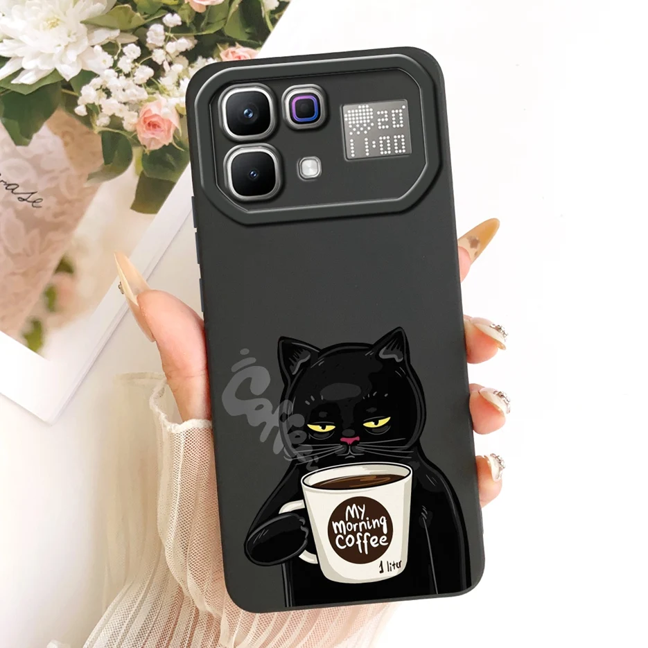 Cute Cat Astronaut Cartoon Soft Silicone Phone Case