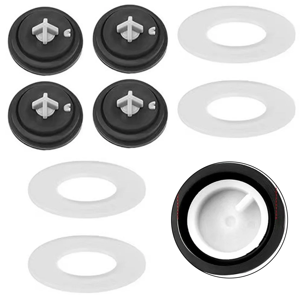 Drain Valve Water Stop Seal Rubber Diaphragm Toilet Flush Valve Seals For Siamp Fill Valves Ballvalve Bathroom Accessories 8pcs toilet drain valve flush valve seal washer