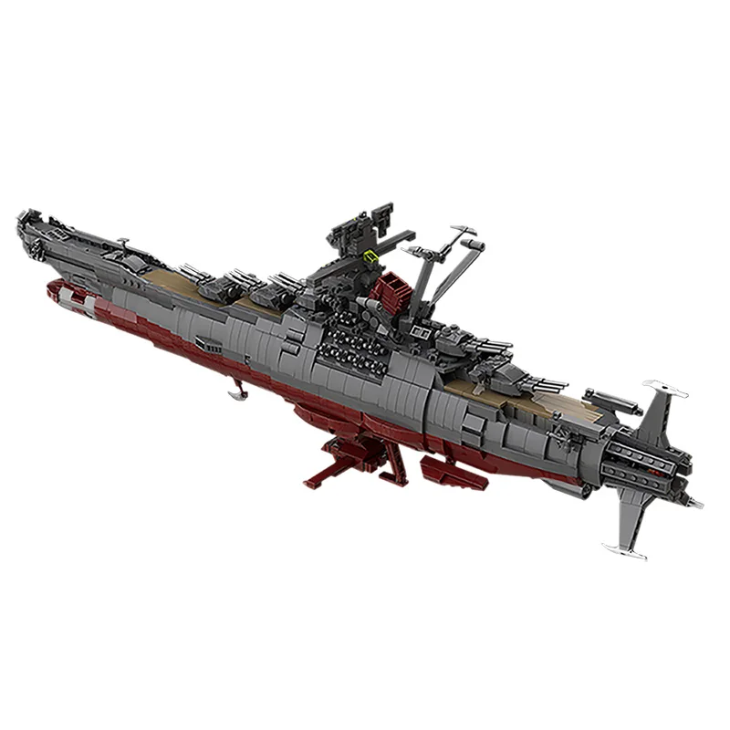 Space Battleship Yamato Building Block Set 1782 Pezzi Aircraft Carrier Bricks Toys Suit For Child Adult Birthday Christmas Gift