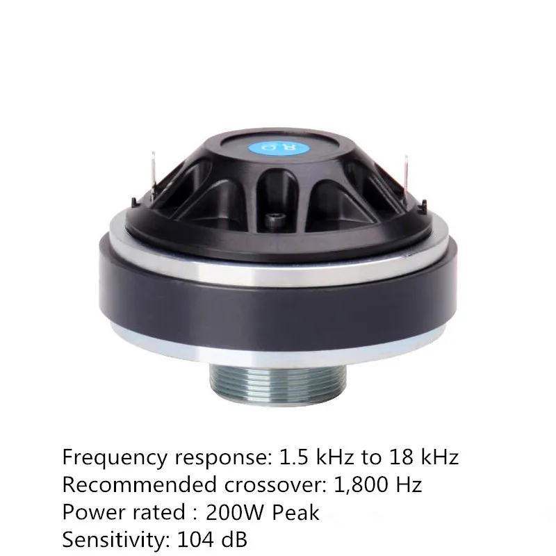 Membrana de diafragma de popa de tweeter compatible 24,8 Core Audio para 2412 2412h-1 Jrx112