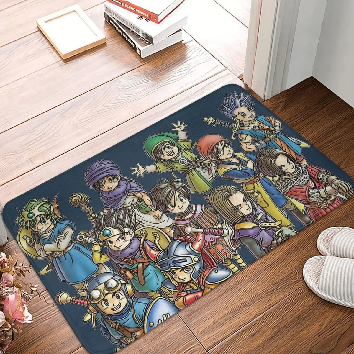 Dragon Quest Tappetino Antiscivolo Heroes Bath Kitchen Mat Tappeto Di Benvenuto Home Modern Decor