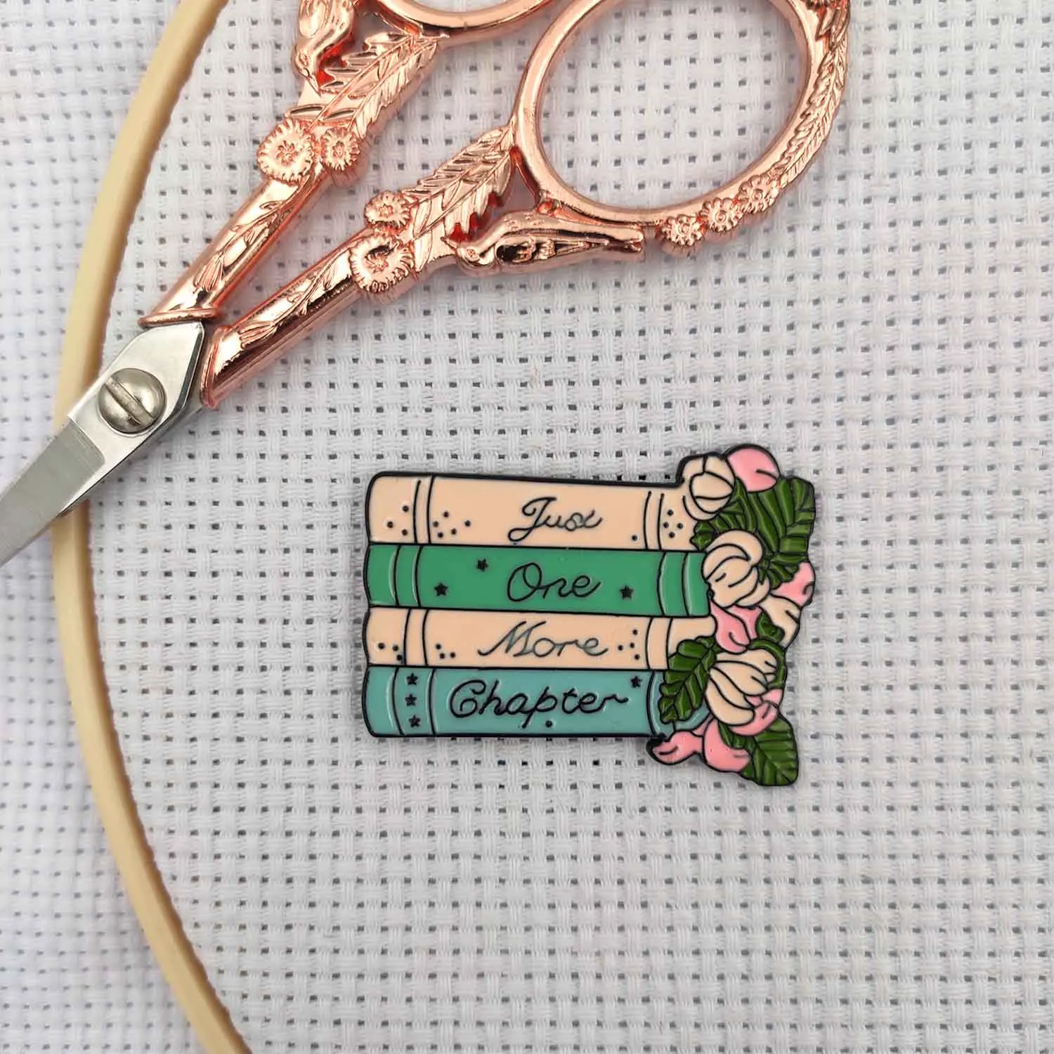 Needle Keeper Magnet Needle Minder Magnetic Needle Finder Book One More Chapter Sewing Needles Holder Cross Stitch Embroidery