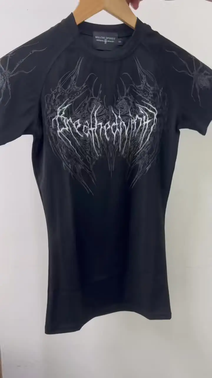 Breathedivinity Quick-drying Compression Shirt with High