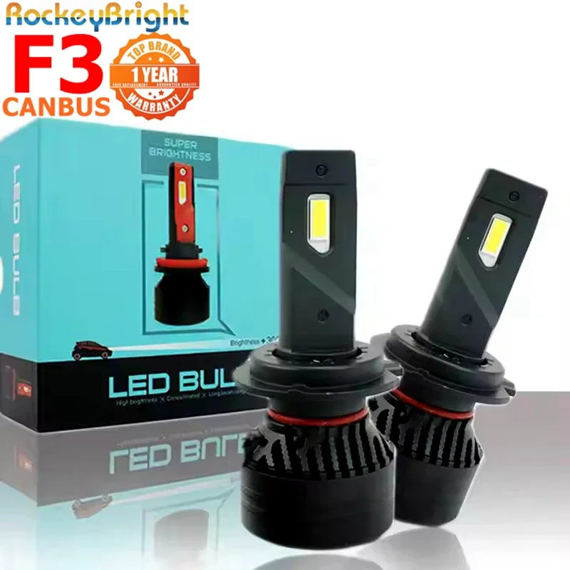 F3 H7 H11 Led Headlight H4 H8 H9 H11 HB3 Car Headlamp for KIA for NISSAN HONDA MITSUBISI ISUZU DAIHATSU CANBUS