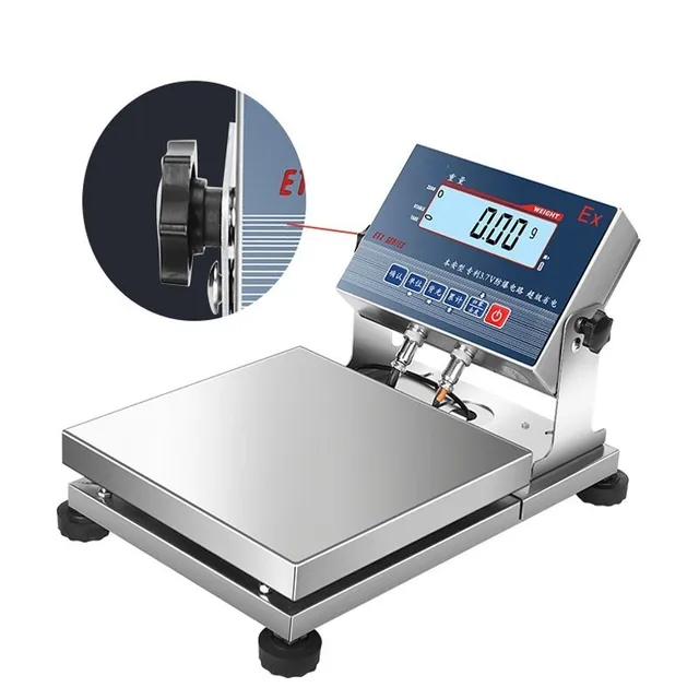 5kg/0.01g Electronic Scale 30kg/1g 20kg/0.1g Stainless Steel Industrial Platform Scale for Paint Chemical Industry