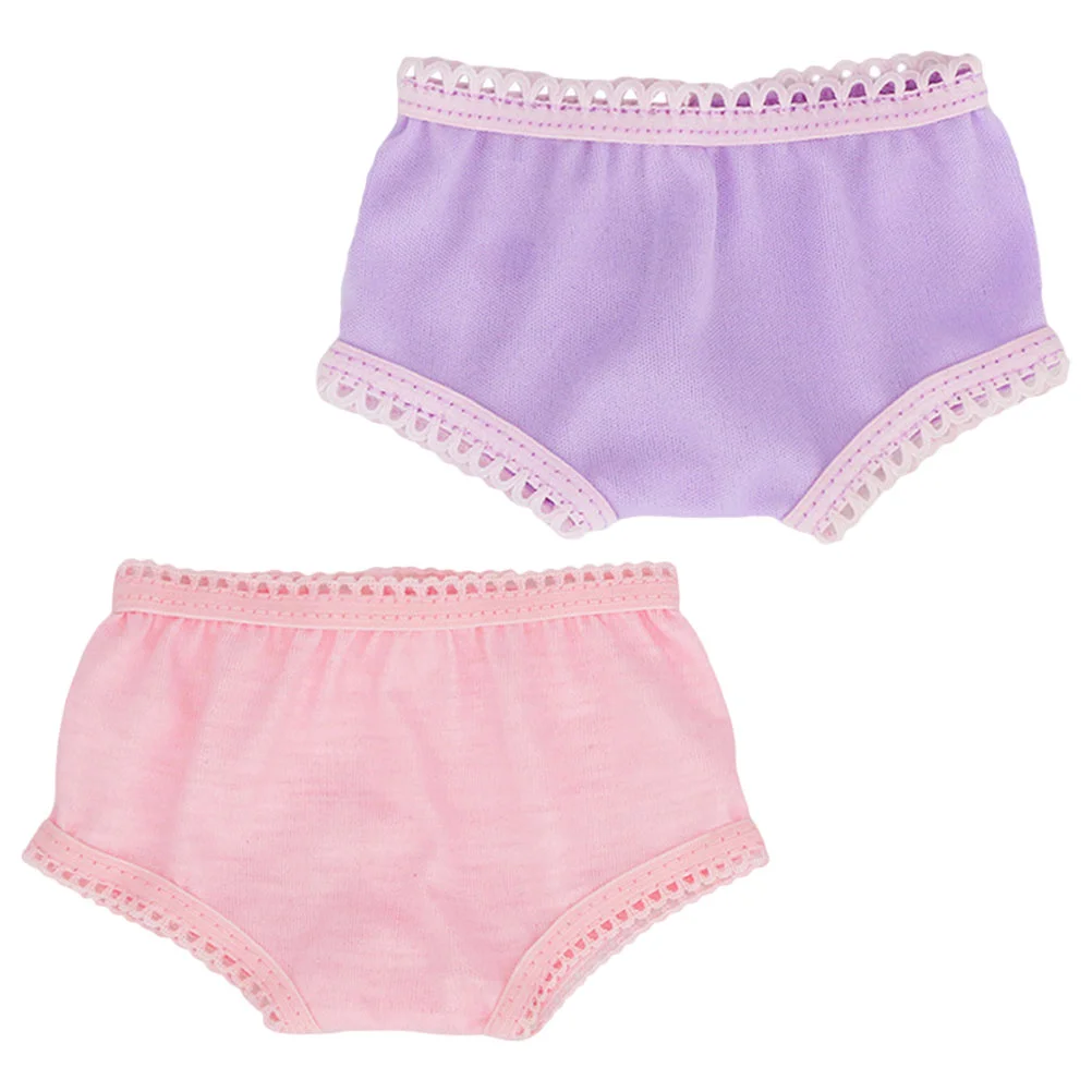 

18 Inch Doll Underpants Fabrics Doll Underwear Cloth Doll Briefs America Girls Doll Diapers Doll Pretend Play Costume Clothes