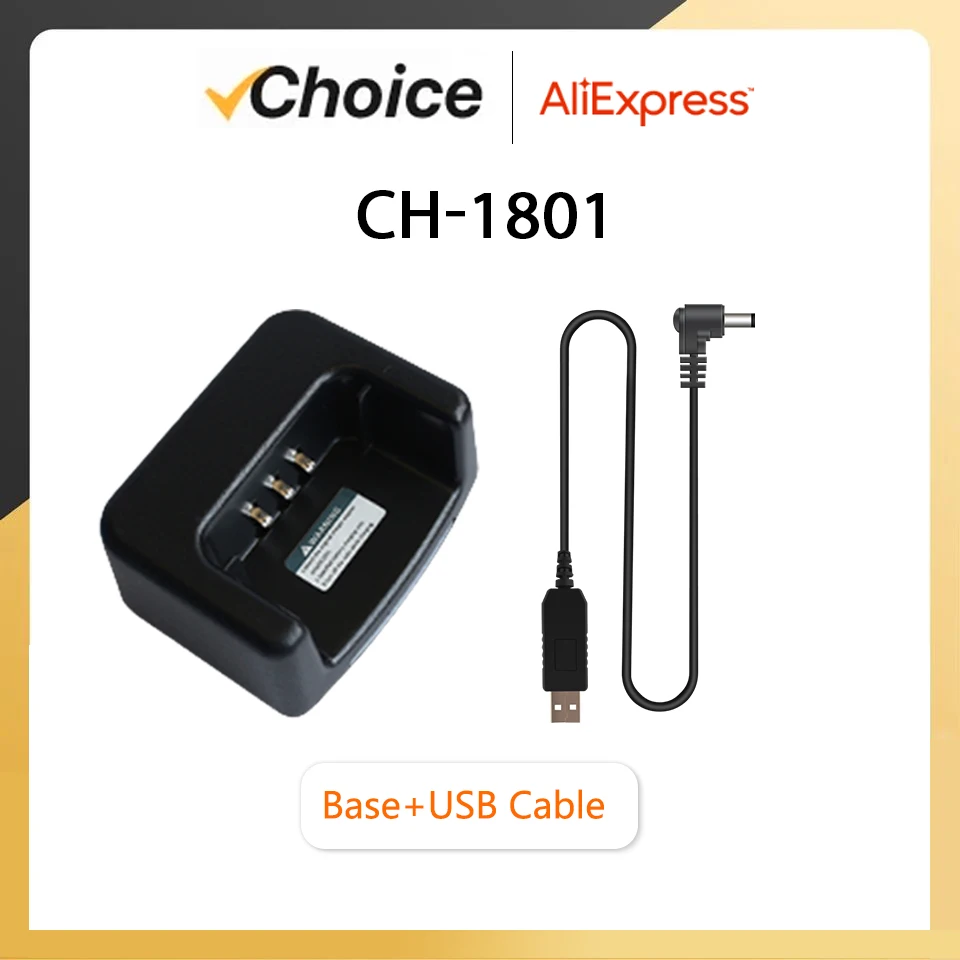 Baofeng DR-1801 Battery Charger Original DM-8 Li-ion Battery Car Charger For DM-1801UV DMR Walkie Talkie DM-860 TYT DM-760 GD-77 4
