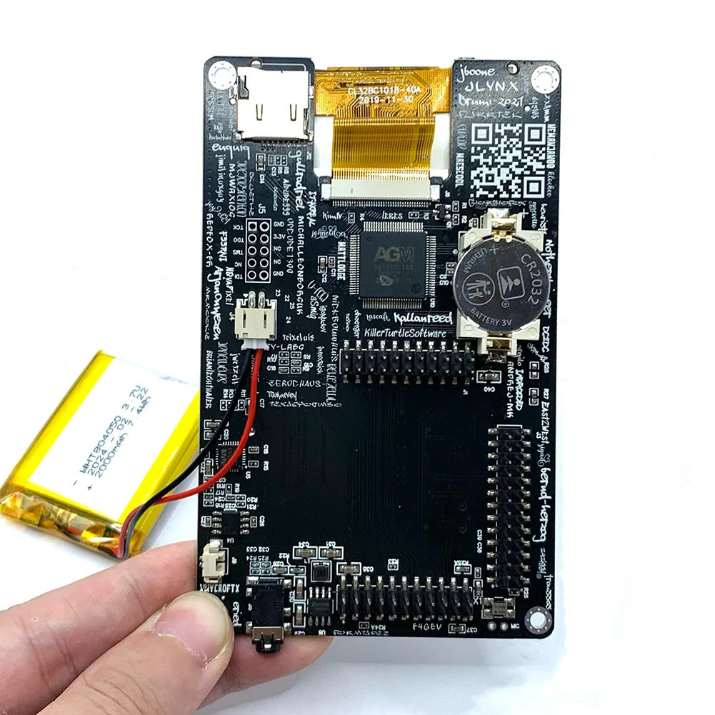 PortaPack H2M Signature Edition for R9 V1.9.1 SDR Radio 10.00MHZ TCXO Analog GPS Assembled 3.2inch Screen SDR Radio for Hackrf 4