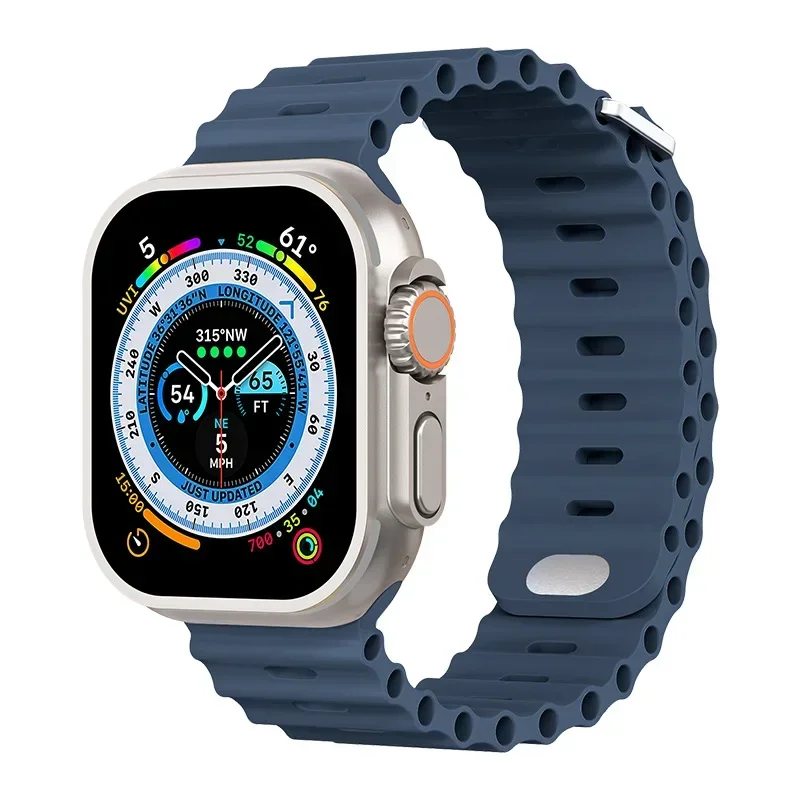 Ocean Silicone Watch Band Strap - Premium Durable Design