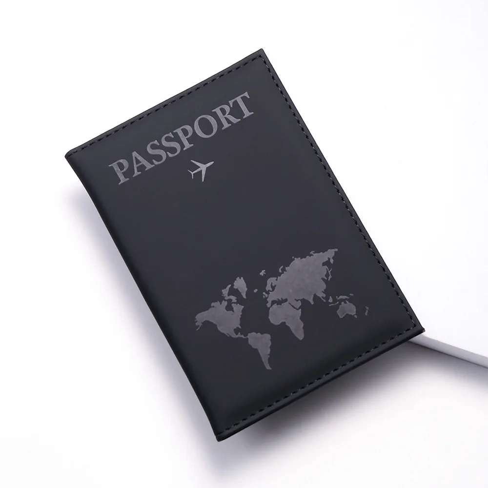 Vintage RFID Passport Wallet - Multi-Function PU Leather Travel Accessory