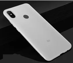 Vibrant Silicone Phone Case - Soft and Durable Protective Cover - Xiaomi Mi 8 lite (WHITE)