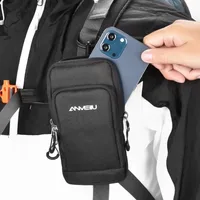 Universal Waterproof Fastener Type Phone Holder Smartphone Bag Belt Holder Case for Backpacking Cell Phone Pouch 1PC 1
