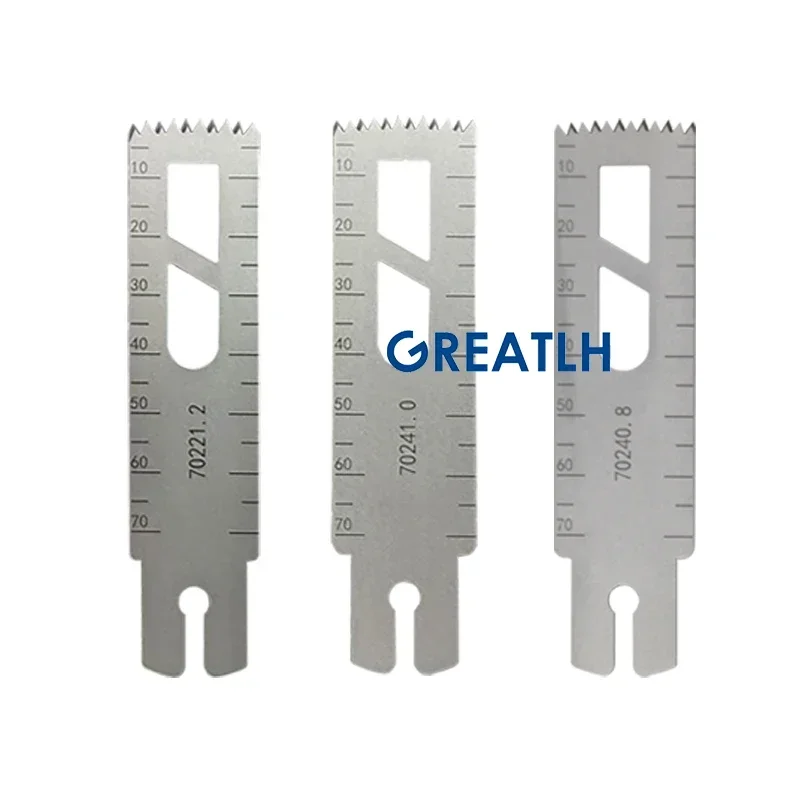 GREATLH Bojin Bone Saw Blades Bone Cutting Saw Blade Orthopedic Blade Orthopedic Surgical Instrument Pet