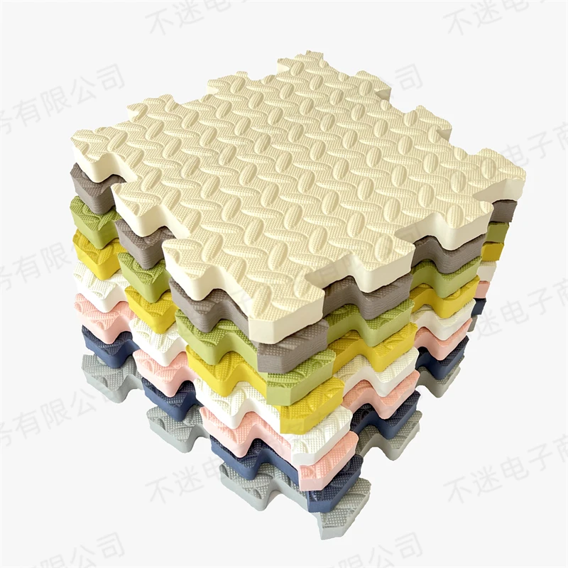2.5CM Thick Baby Children's Room Game Mat Carpet Soundproof Playing Activity Gym Mat Puzzle Environmental Protection 8pcs