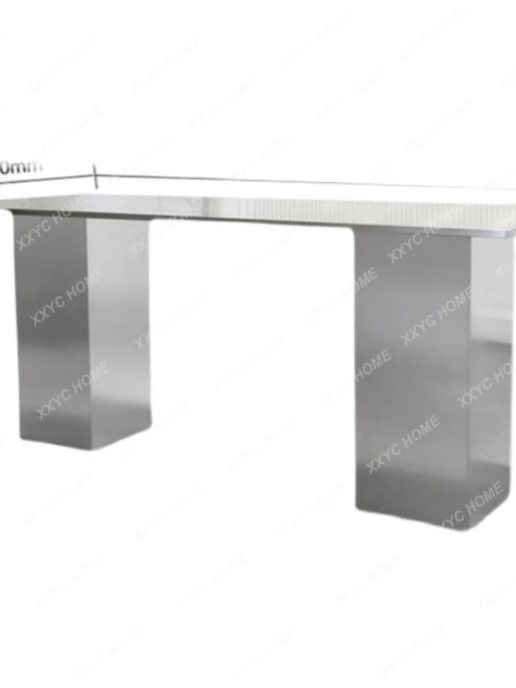 

Store Stainless Steel Display Table Display Stand Light Luxury Display Rack Jewelry Display Shelf DisplayTable Display Props